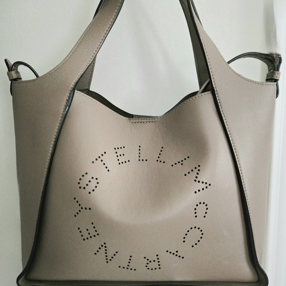 Authentic STELLA MCCARTNEY Logo Set Tote Wristlet Dustbag Shoulder‎ Crossbody - Picture 9 of 16